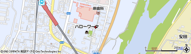長野県飯山市飯山新町周辺の地図