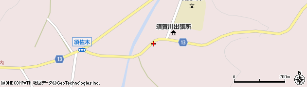 栃木県大田原市須佐木46周辺の地図