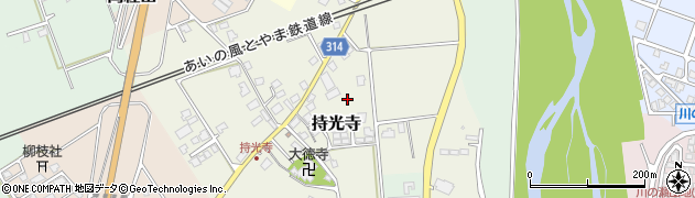 富山県魚津市持光寺周辺の地図
