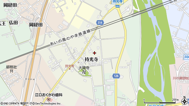 〒937-0003 富山県魚津市持光寺の地図