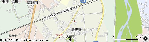 富山県魚津市持光寺588周辺の地図