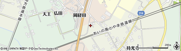 富山県魚津市持光寺966-2周辺の地図