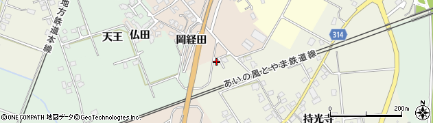 富山県魚津市持光寺966周辺の地図