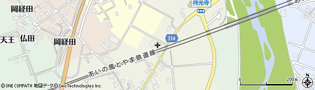 富山県魚津市持光寺948周辺の地図