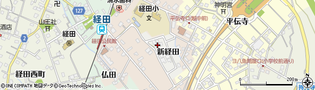 富山県魚津市新経田8周辺の地図