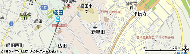 富山県魚津市新経田12周辺の地図