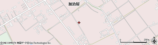 栃木県大田原市加治屋周辺の地図