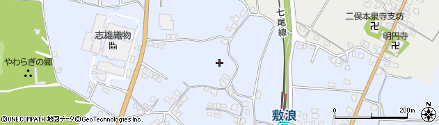 石川県宝達志水町（羽咋郡）敷浪周辺の地図