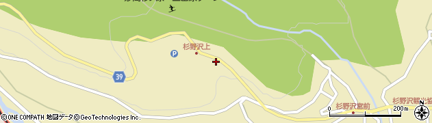 アルペン山荘周辺の地図