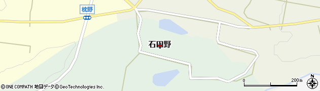 富山県黒部市石田野周辺の地図