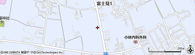 栃木県大田原市富士見周辺の地図