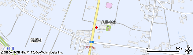 栃木県大田原市富士見1丁目1770周辺の地図