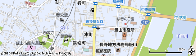 長野県飯山市飯山本町1183周辺の地図