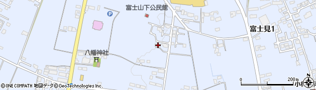 栃木県大田原市富士見1丁目1652周辺の地図