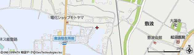 石川県宝達志水町（羽咋郡）敷波（ハ）周辺の地図