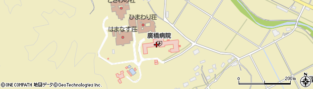廣橋病院周辺の地図
