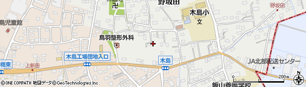 長野県飯山市野坂田427周辺の地図