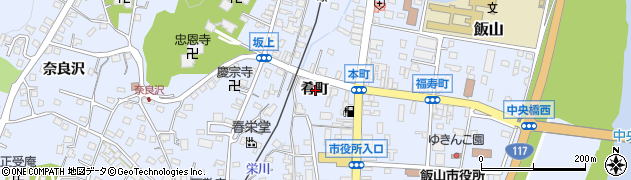 長野県飯山市飯山肴町周辺の地図