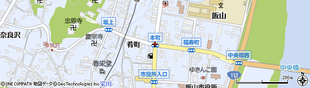 本町周辺の地図