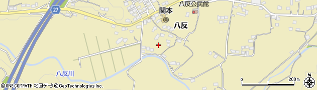 茨城県北茨城市関本町（八反）周辺の地図