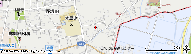 長野県飯山市野坂田515周辺の地図