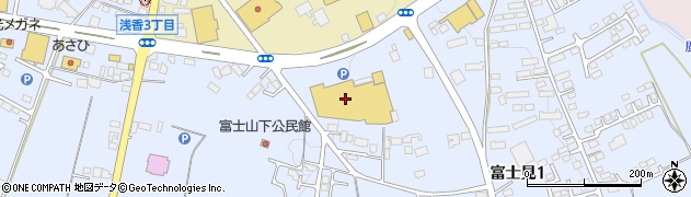ペッツワン大田原店周辺の地図