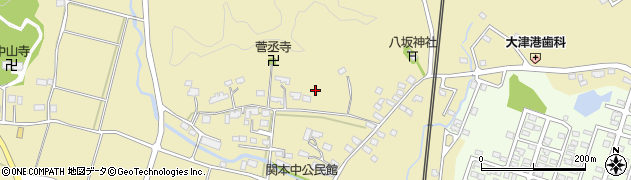 茨城県北茨城市関本町関本中周辺の地図