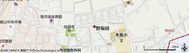 長野県飯山市野坂田687周辺の地図