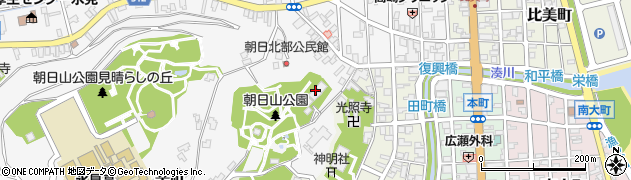千手寺周辺の地図