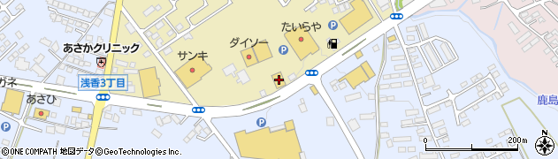 セカンドストリート大田原店周辺の地図