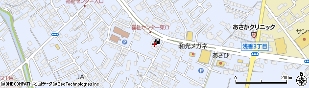 ドクタードライブ大田原周辺の地図
