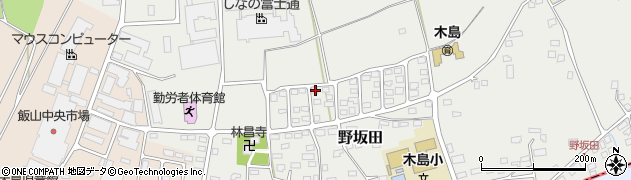 長野県飯山市野坂田811周辺の地図