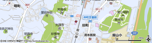 飯山市高橋まゆみ人形館周辺の地図