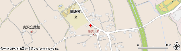 栃木県大田原市奥沢159周辺の地図