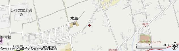 長野県飯山市野坂田649周辺の地図