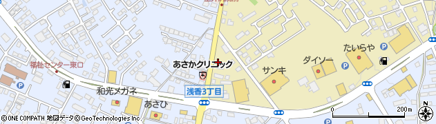 ほっともっと大田原若松店周辺の地図