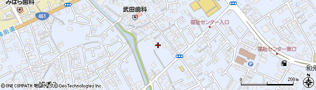 栃木県大田原市浅香周辺の地図