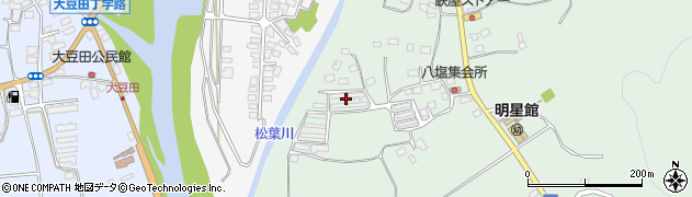 栃木県大田原市八塩327周辺の地図