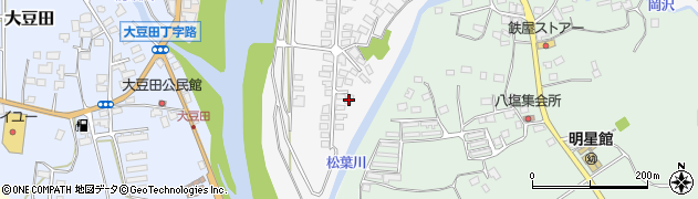 栃木県大田原市黒羽田町40周辺の地図