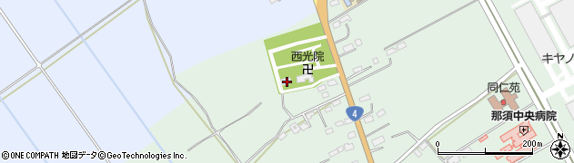 栃木県大田原市下石上1330周辺の地図
