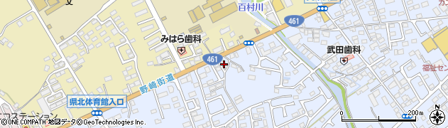 栃木県大田原市浅香2丁目3571周辺の地図