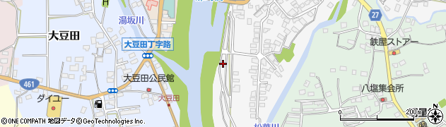 栃木県大田原市黒羽田町10周辺の地図