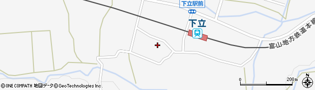 富山県黒部市宇奈月町下立2982周辺の地図