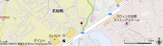 栃木県大田原市若松町528周辺の地図