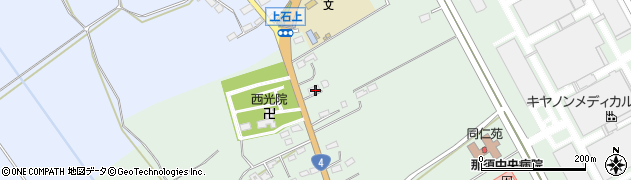 栃木県大田原市下石上1326周辺の地図