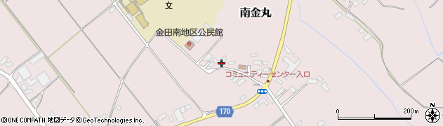 栃木県大田原市南金丸2112周辺の地図