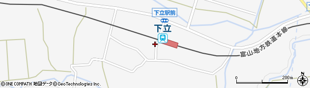 富山県黒部市宇奈月町下立3164周辺の地図
