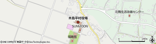 木島平村役場周辺の地図