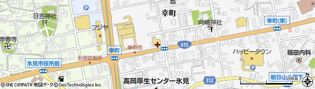 ヤマイチ時計店周辺の地図
