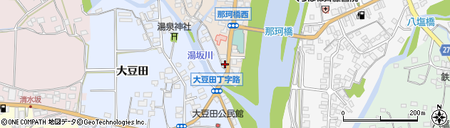 栃木県大田原市黒羽向町3周辺の地図